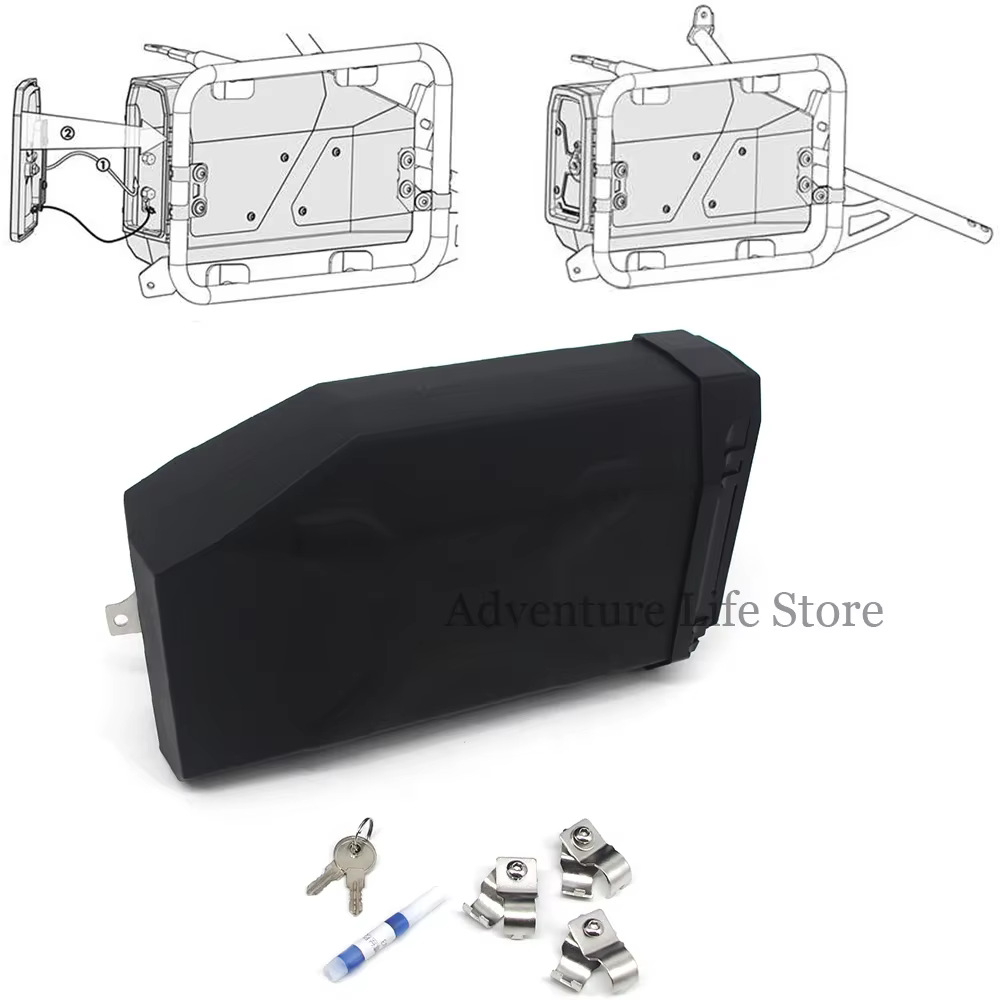 Boîte de rangement latérale pour moto