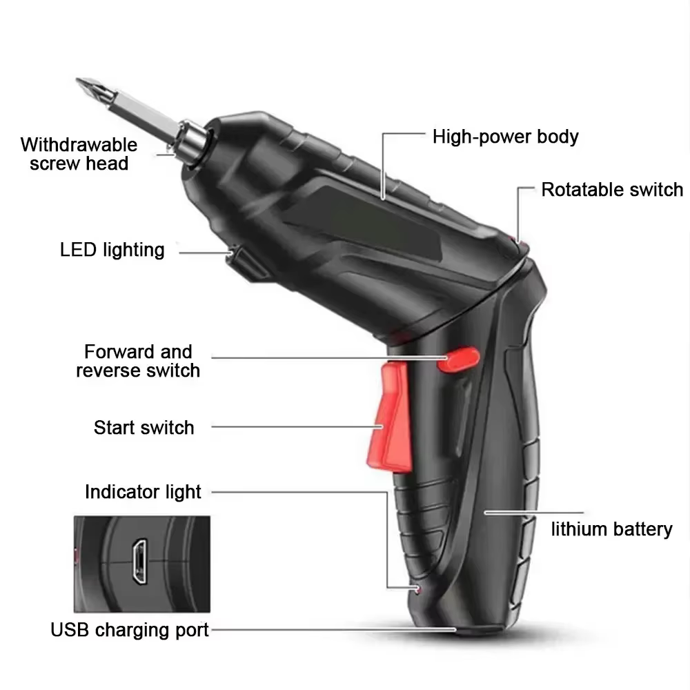 Tournevis électrique batterie Rechargeable