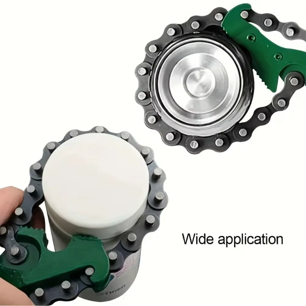 Clé de filtre à chaîne de Construction en acier
