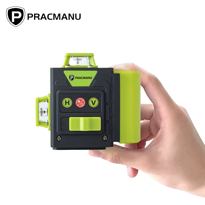 Pracmanu Niveau laser 3D 12 lignes Mini
