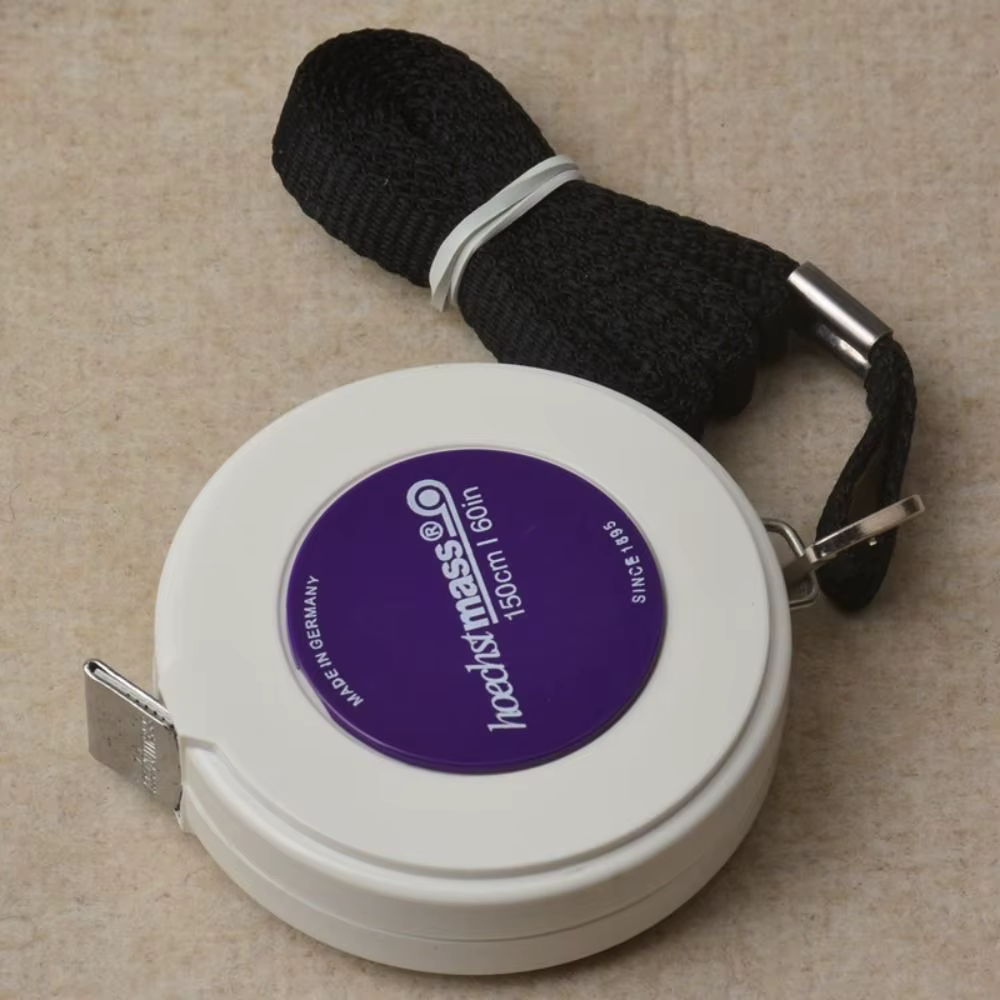 Ruban à mesurer rétractable en centimètres de pouce, 1.5m, Double échelle, porte-clés, ruban à mesurer, artisanat sur mesure, règle en plastique et tissu doux