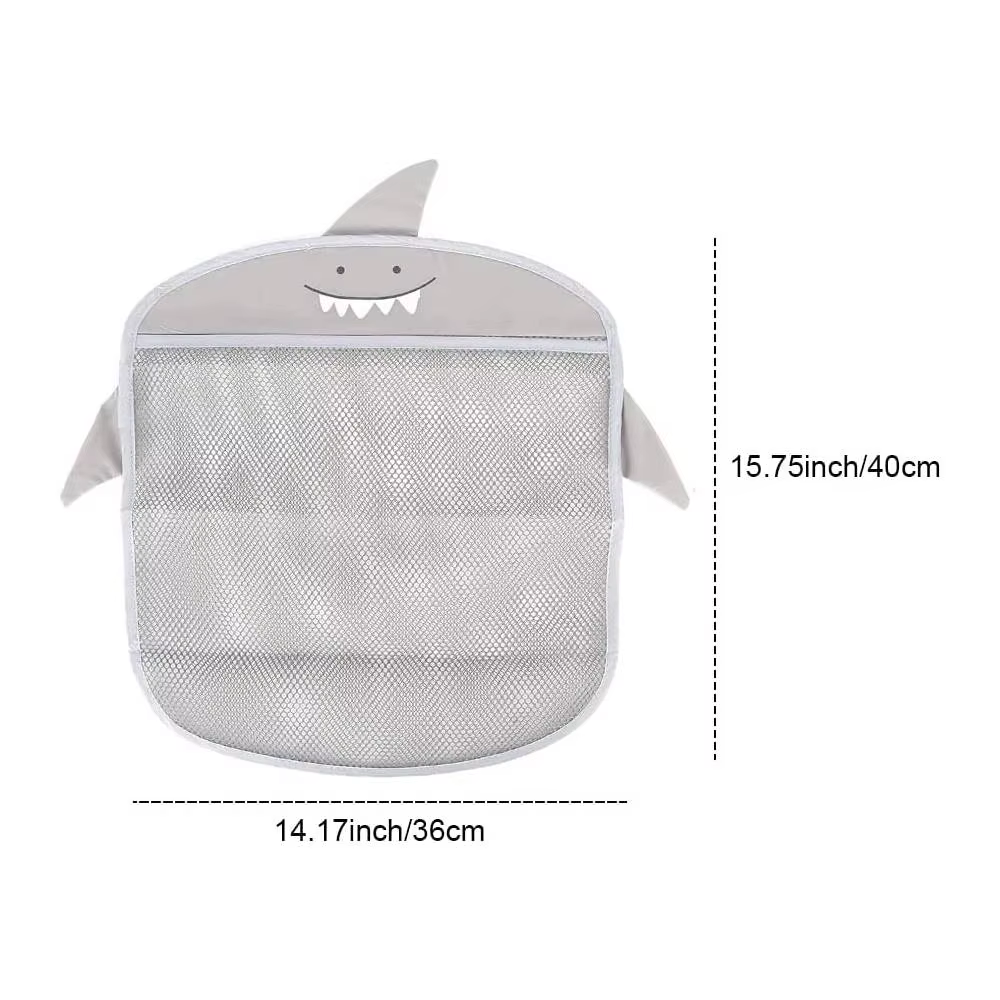 Rangement de jouets de bain suspendu, panier en filet à séchage rapide, sac en maille, organisateur de salle de bain, porte-jouets de jeu de baignoire, caddie de douche pour enfants en bas âge