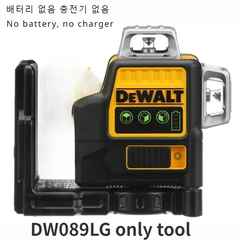 Niveau laser vert DEWALT NEW DW089LG 12V à batterie au lithium | 12 lignes