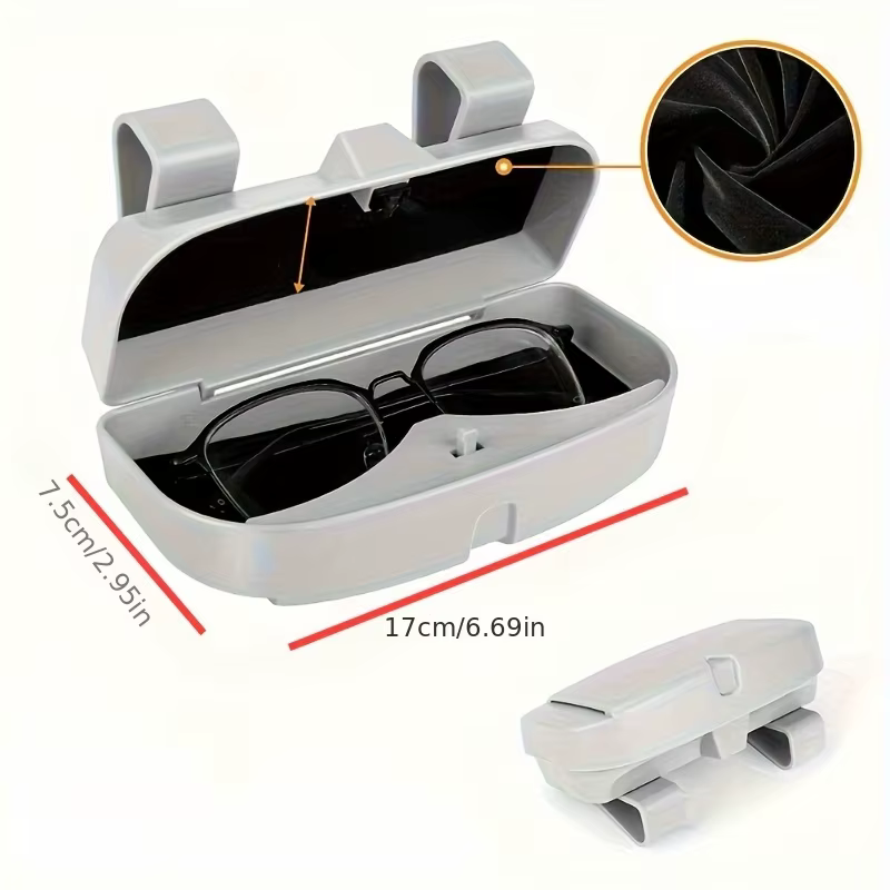 Boîte à lunettes pour voiture