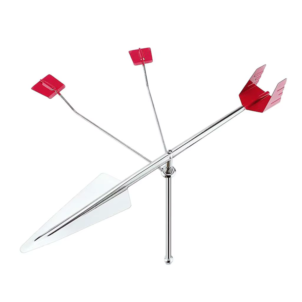 Instrument de détermination de la direction du vent en acier inoxydable, anémomètre, outil de navigation marine pour la sécurité des bateaux