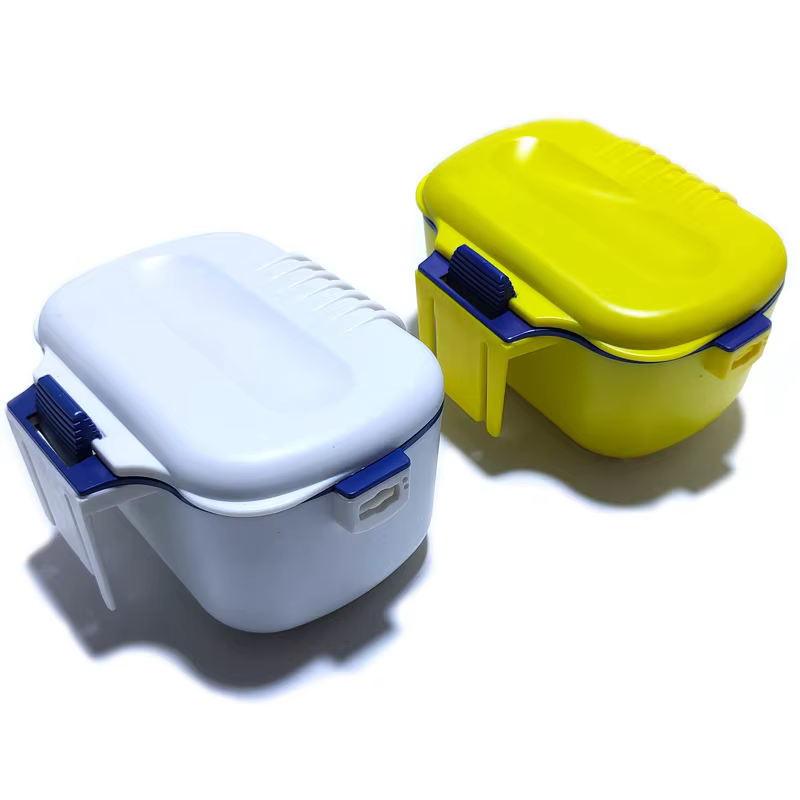 Boîte à appâts de pêche portable avec isolation