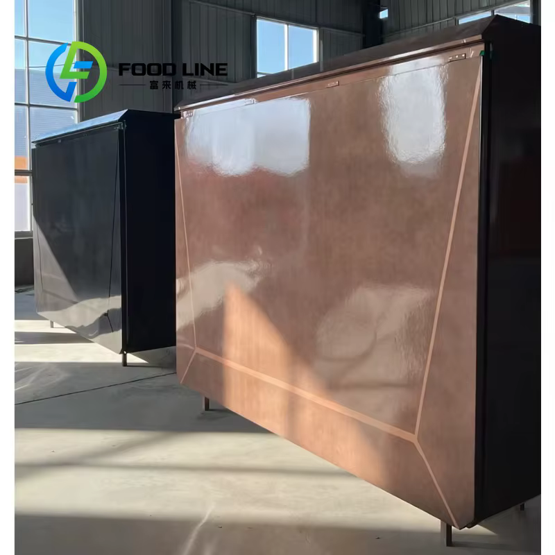 Ensemble de cuisine barbecue modulaire extérieur sur mesure avec réfrigérateur pleine taille et portes de rangement
