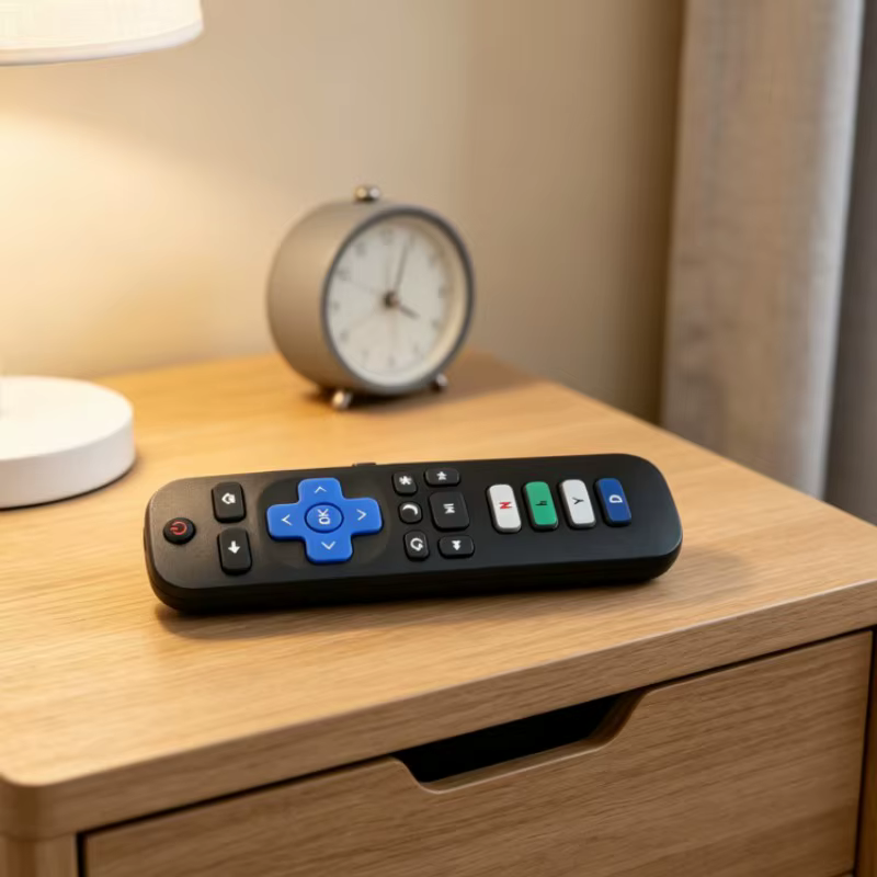 Télécommande de remplacement RC280A uniquement pour TV Roku pour téléviseurs TCL Roku/Hisense Roku/Onn Roku/Philips