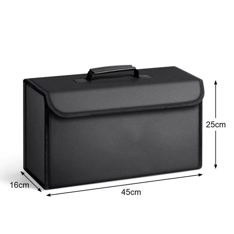 Sac multifonctionnel en cuir pour voiture, boîte de rangement de voyage pliable pour citroën C4 C3 C5 C1 C2 Berlingo Celysee Cactus Picasso Aircross