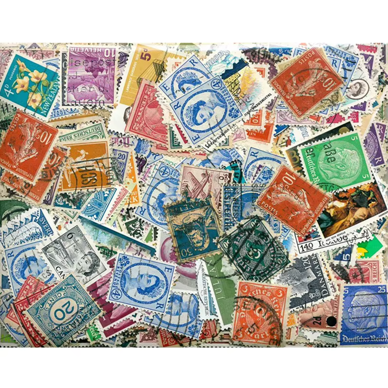 Timbres-poste en bon état