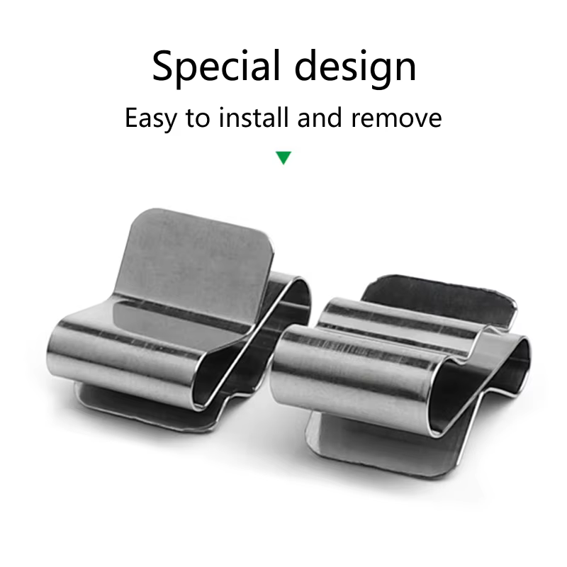 Kit de Clips de câbles en acier inoxydable