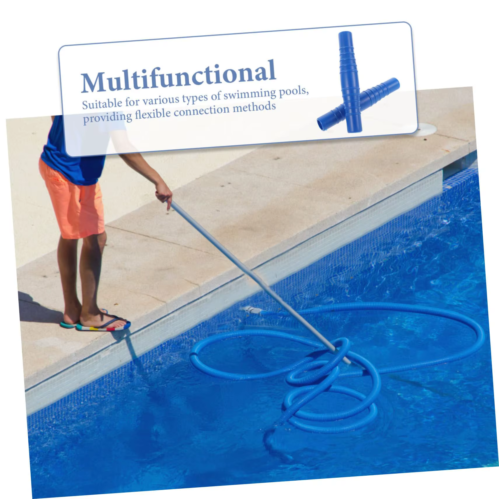 Accessoires de piscine connecteur de tuyau adaptateur de nettoyeur de piscine connexion polyvalente Durable pour aspirateur de piscine nouveau