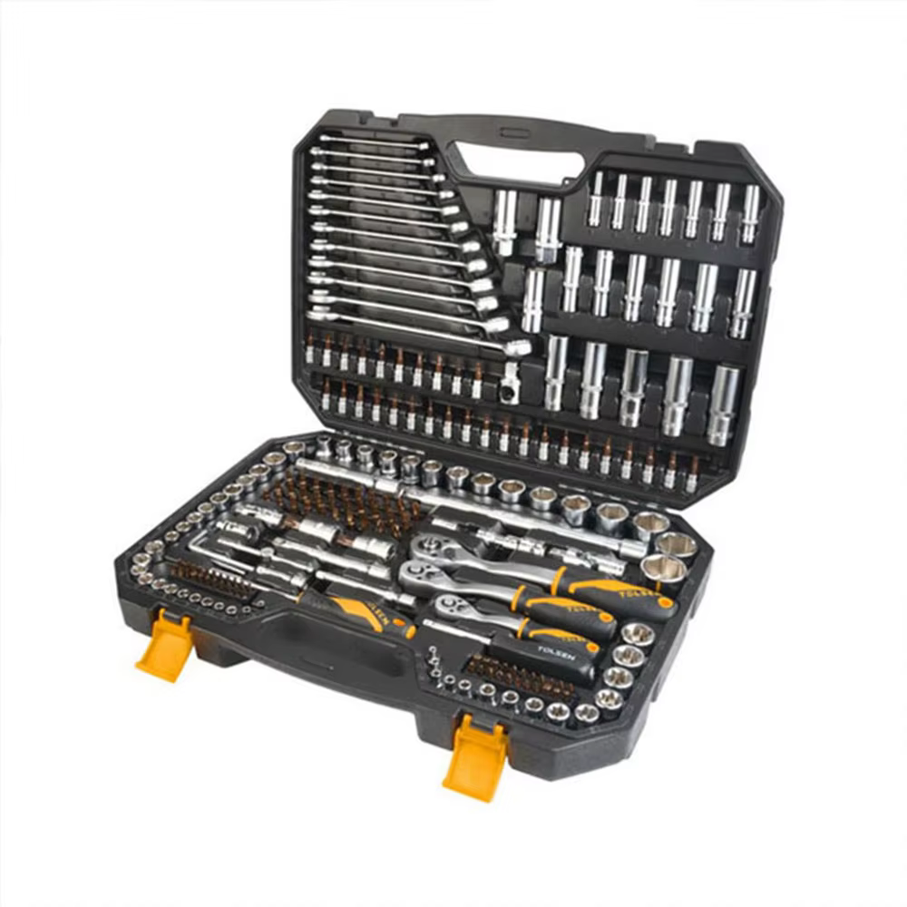 Coffret d'outils de 216 pièces, jeu de clés à douilles