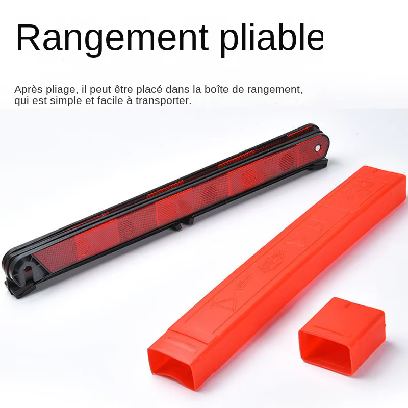 Triangle d'iode pour installation d'urgence de voiture