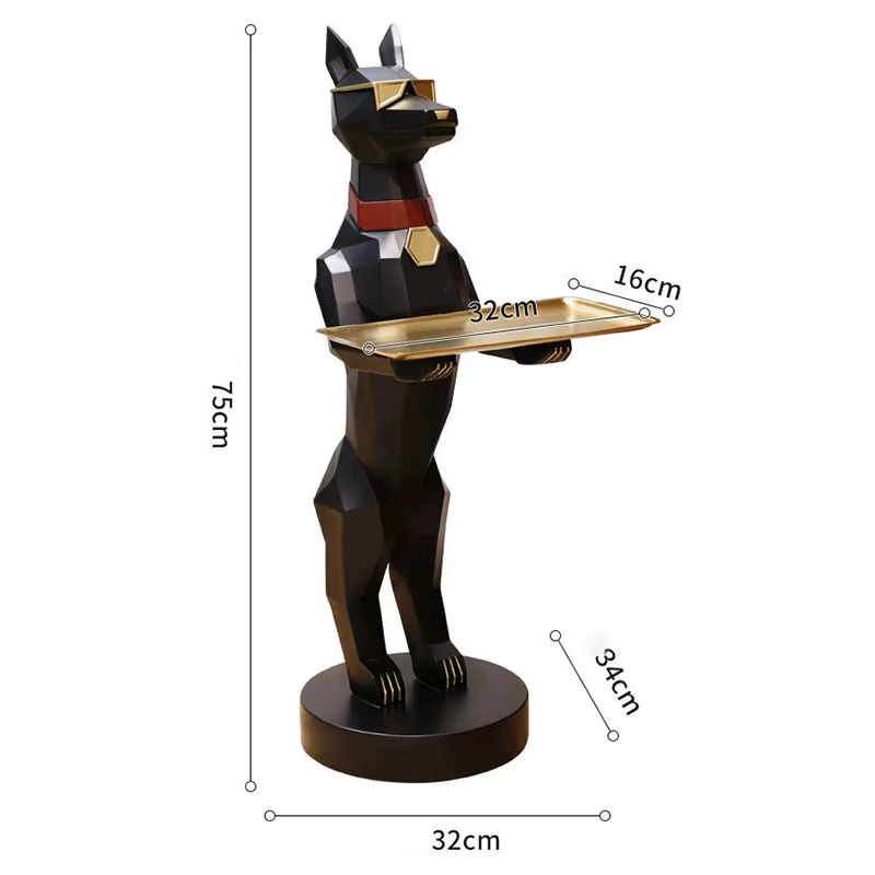 Plateau de rangement de Figurines en résine