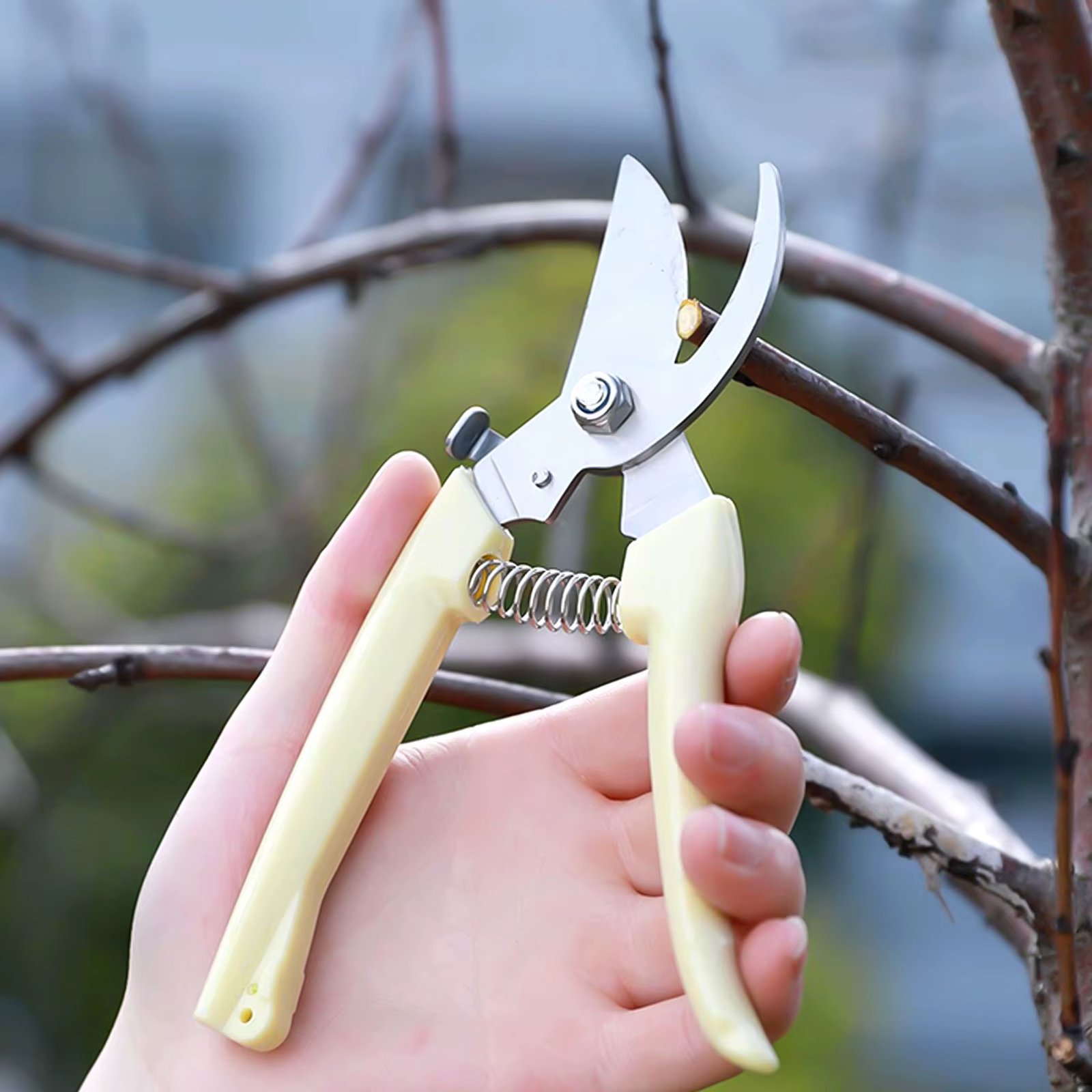 Sécateur en acier inoxydable pour branches de fleurs