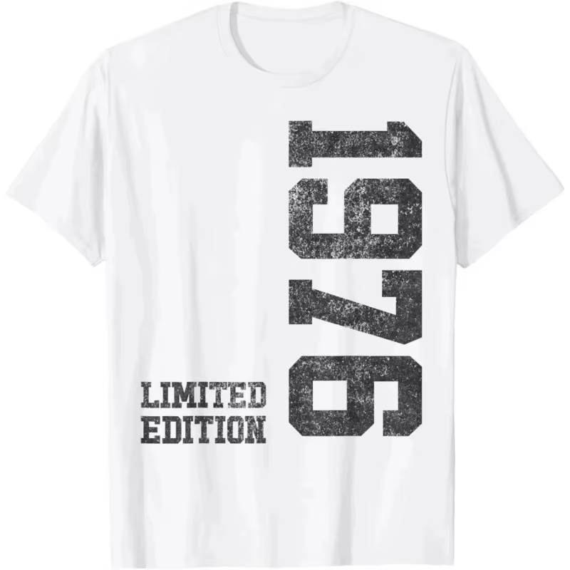 T-shirt unisexe décontracté à manches courtes pour homme et femme
