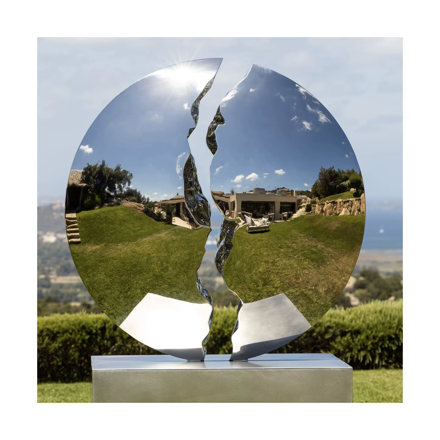 Miroir décoratif de ville