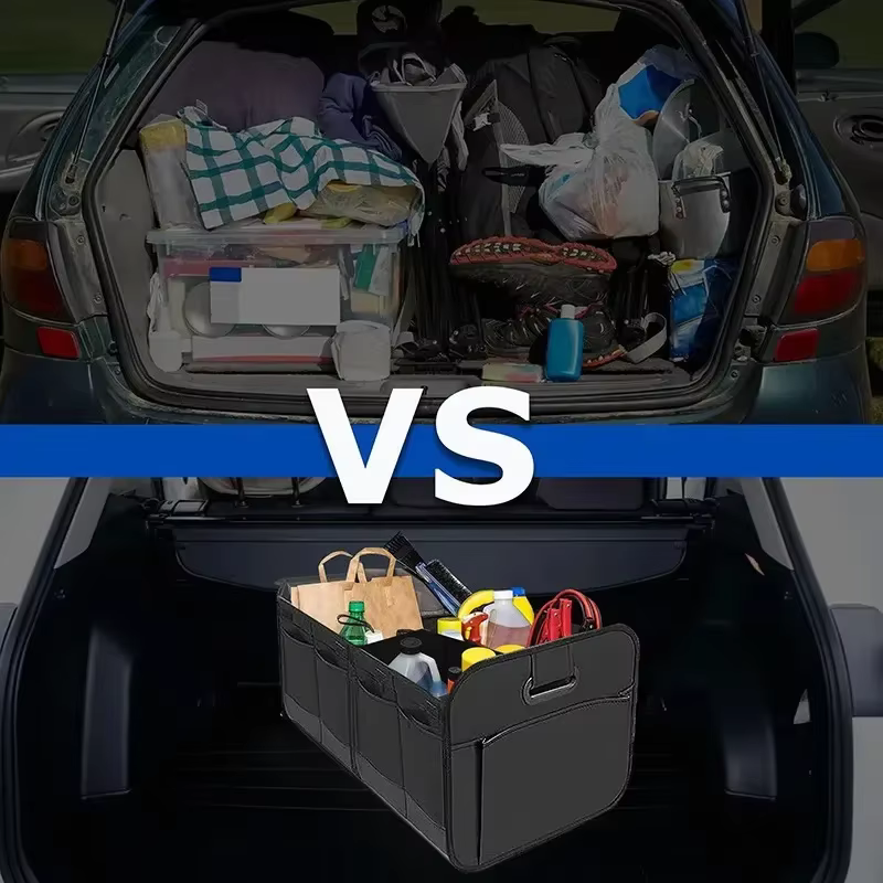 Boîte de rangement pour voiture en tissu Oxford