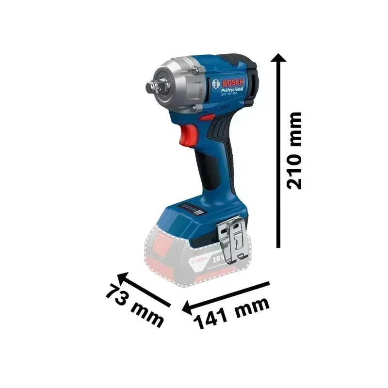 BOSCH GDS 18V-350 clé à chocs sans fil réglage à 3 vitesses pilote d'impact 350Nm couple clé électrique outils électriques GDS18V-350
