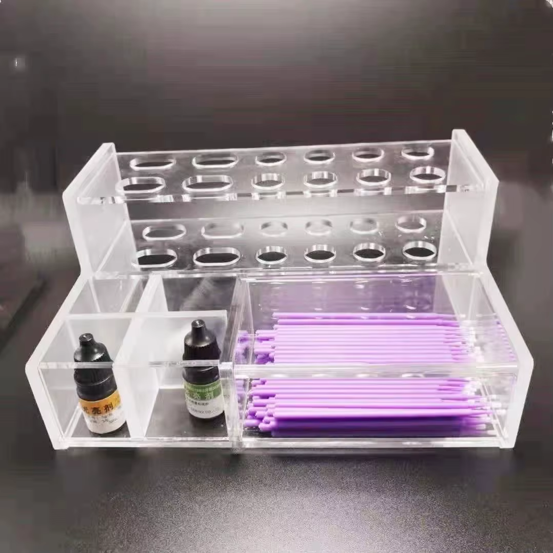 Support de stockage de résine dentaire, boîte de rangement d'articles en matériau acrylique