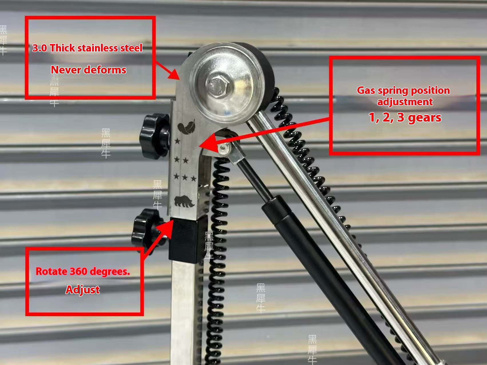 Support de lampe professionnel pour la réparation de bosses sans peinture (PDR)