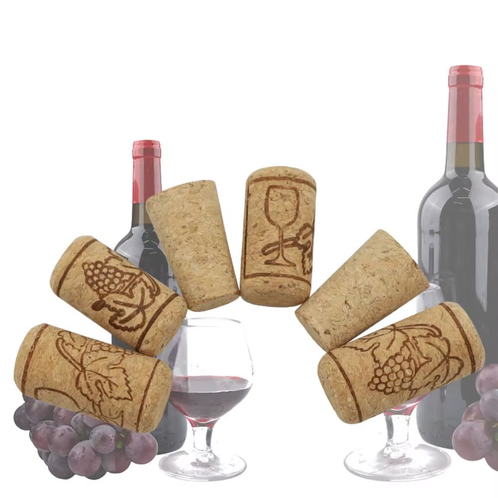 Bouchon de bouchons de vin en bois de 22mm