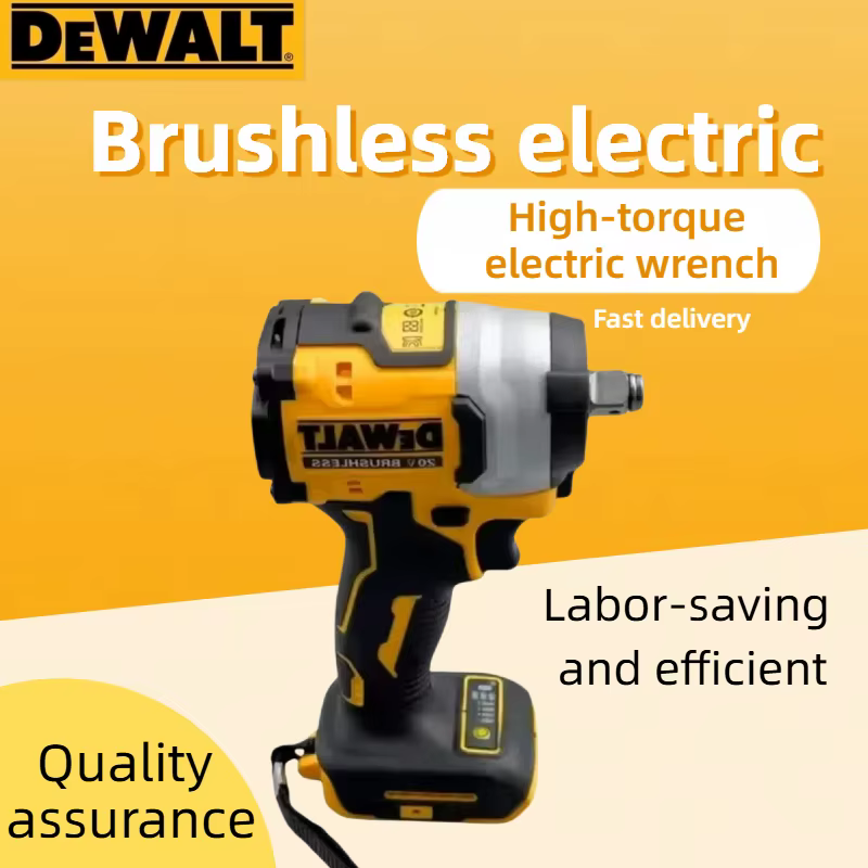 Clé à chocs sans fil DEWALT DCF922 20V : Outil sans fil à couple élevé de 1/2 pouce pour le fixation rapide et intensif