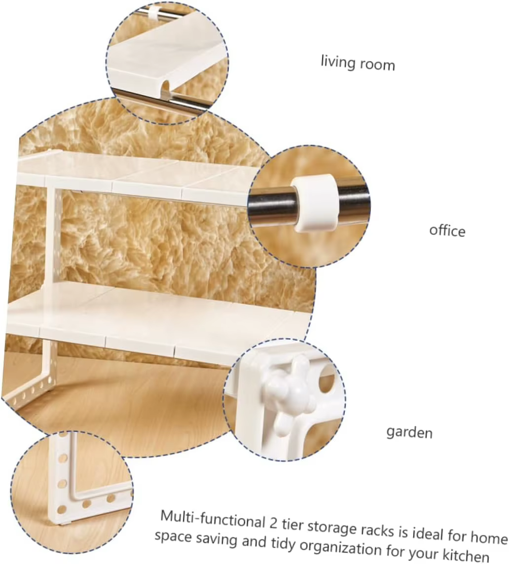 Étagère de rangement sous évier