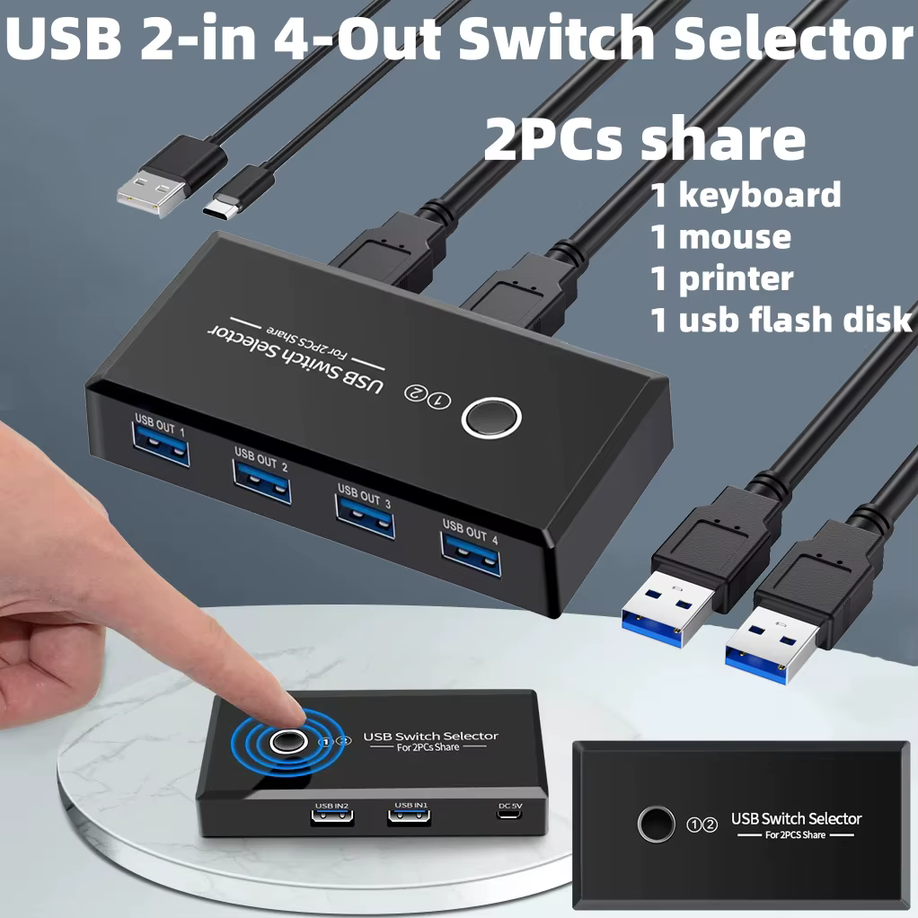 Sélecteur de commutateur KVM USB 2.0/3.0