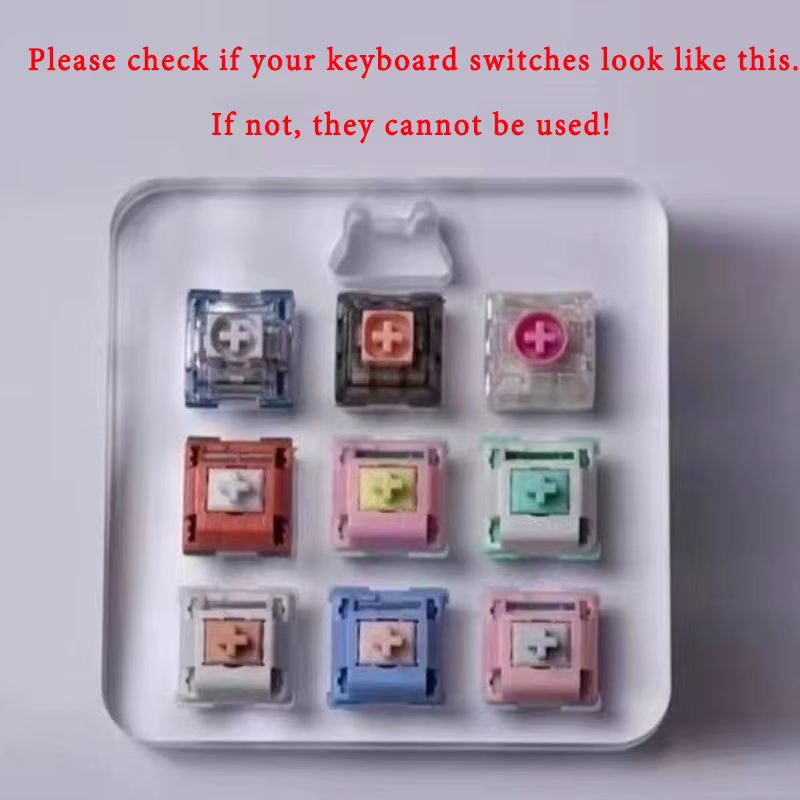 Capuchons de touches en résine faits à la main