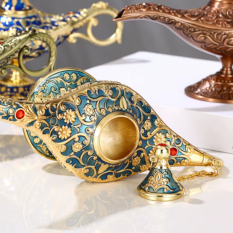 Lampe magique «mille et une nuits» de mythologie arabe