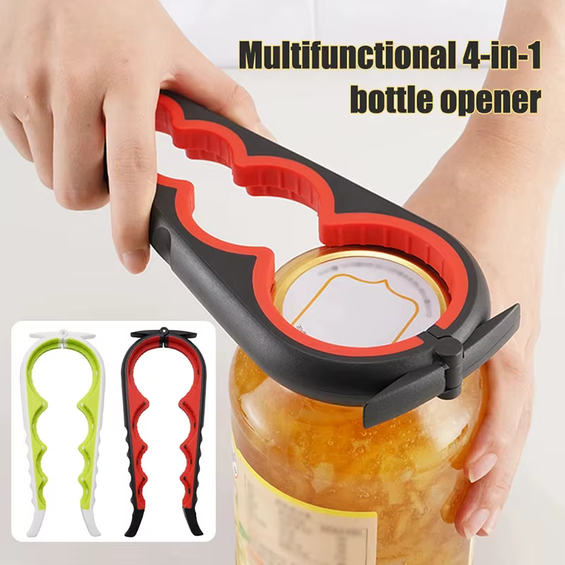 Ouvre-boîte antidérapant multifonctionnel
