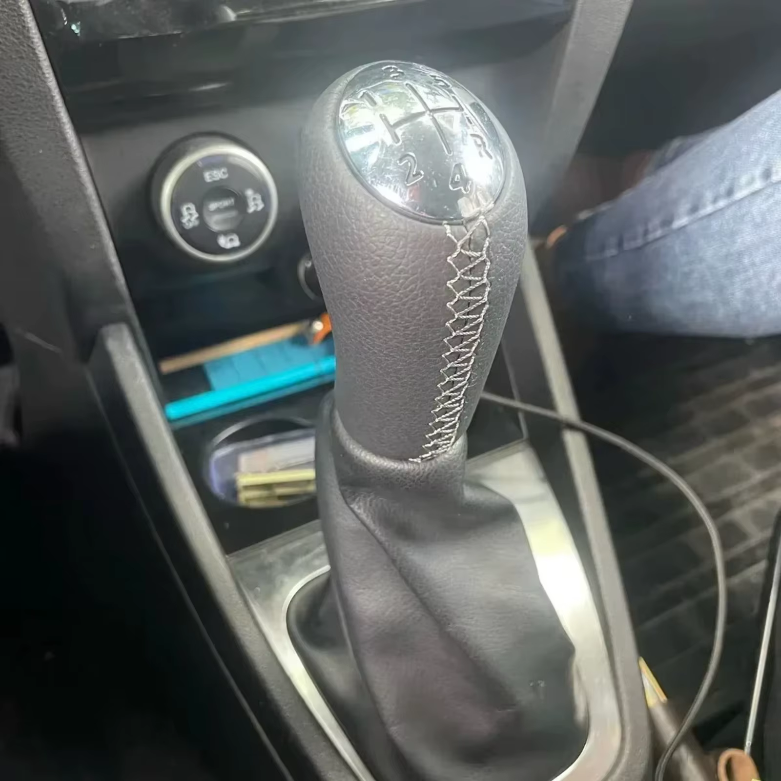 Pommeau de levier de vitesse MT pour Dacia Sandero MK1 2008-2012 5 vitesses