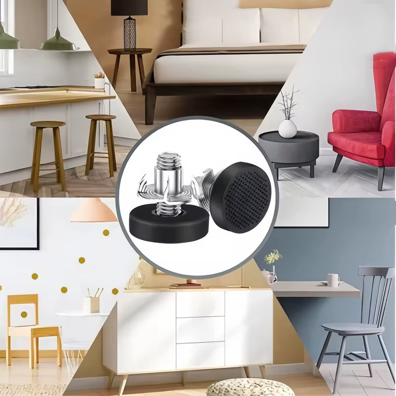 20 pièces pieds de nivellement de meubles | Installation sans outil