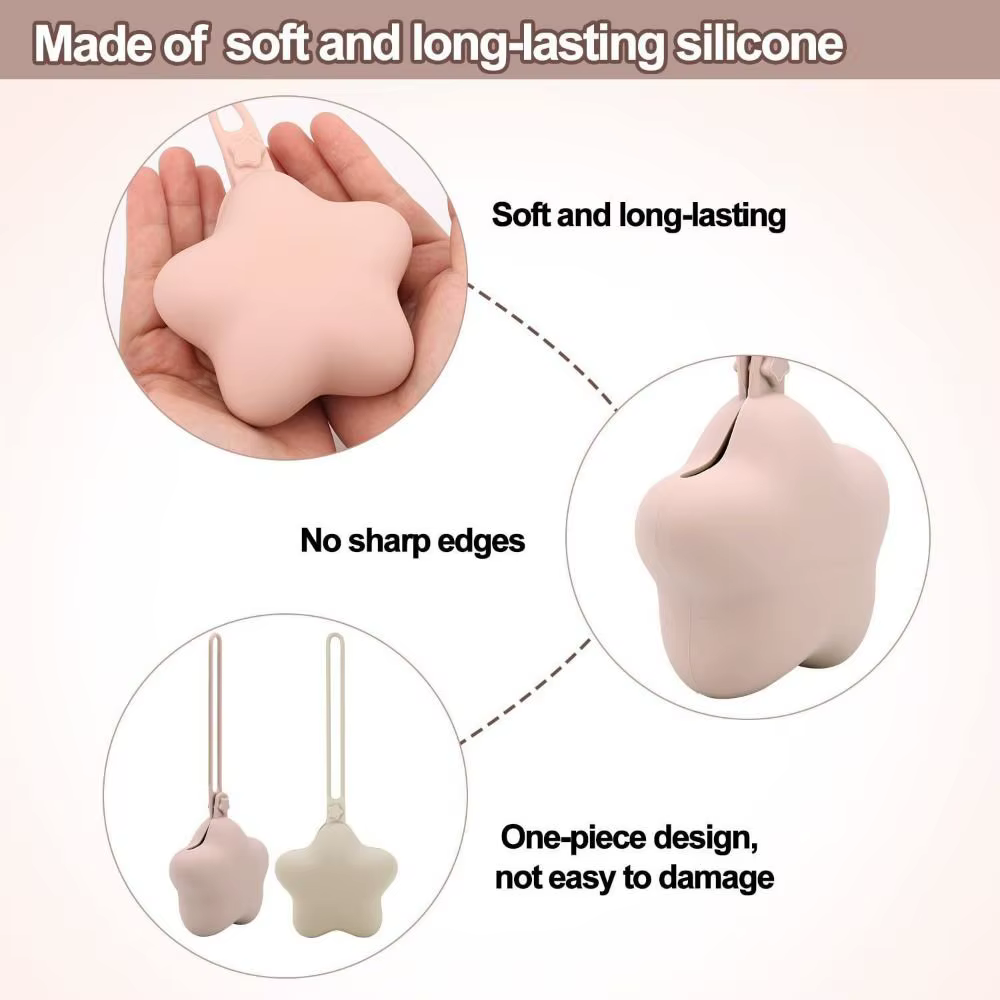 Boîte de rangement pour sucettes en silicone