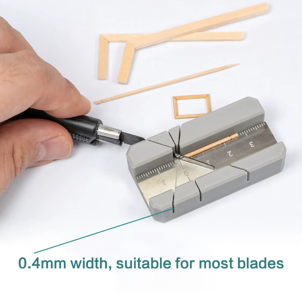 Outils Auxiliaires de Coupe à Angle Fixe pour la Fabrication de Maquettes Artisanales