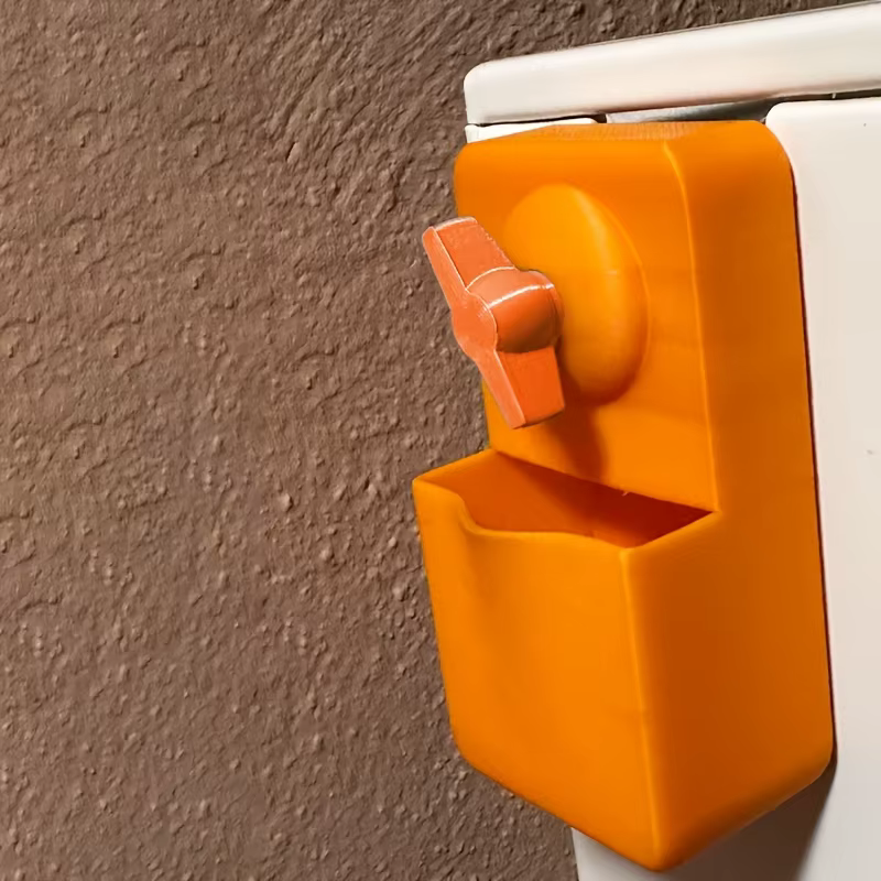 Clé de purge de radiateur avec boîte de récupération d'eau anti-débordement