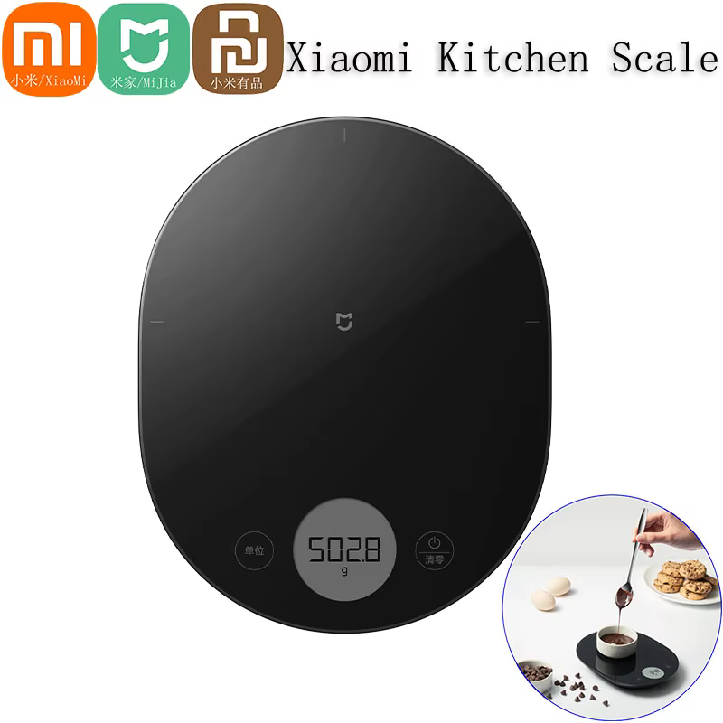 Xiaomi Mijia balance de cuisine électronique intelligente 0.1g Division haute précision pesage outils