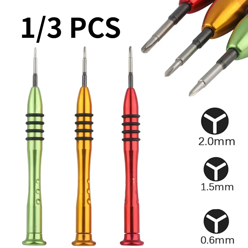 Kit d'outils de réparation avec tournevis tri-point tri-wing de 0