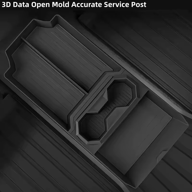 Boîte de rangement inférieure au sol pour Console centrale Tesla Cybertruck