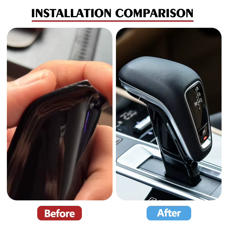 Pour Porsche Cayenne 2018-2023 9Y 0713140 Un kit de réparation de clé P de stationnement de bouton de changement de vitesse de console centrale intérieure de voiture