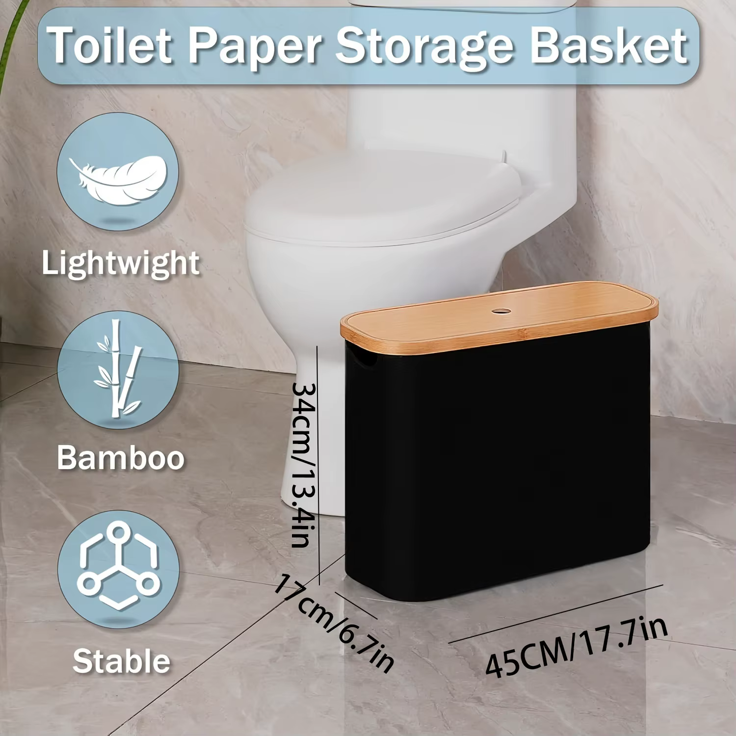 Boîte de rangement de papier 1 rouleau