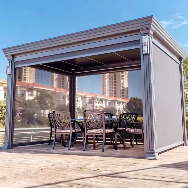 AlAcquisition-Pavillon bioclimatique électrique réglable