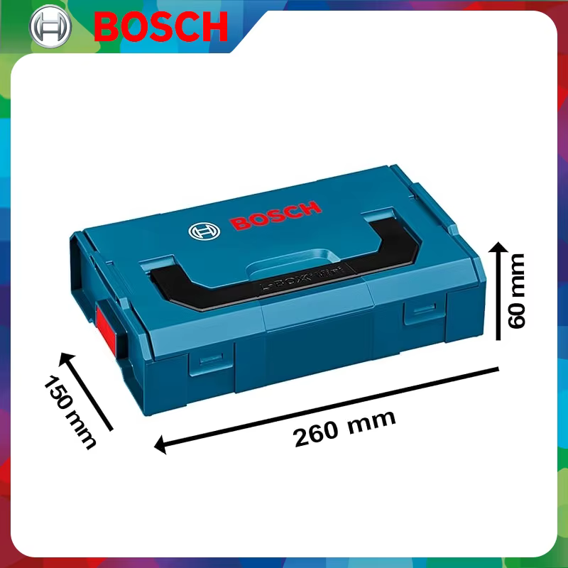 Bosch 1600A007SF l-boxx outil accessoires boîte de rangement pièces durables empilable en plastique dur coque