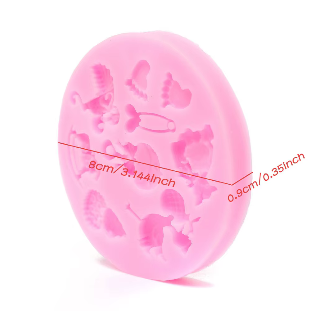 Moule à gâteau en silicone pour baby shower