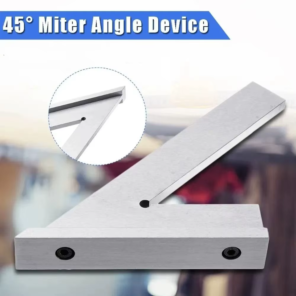 45 ° Règle d'angle plate à 45 degrés