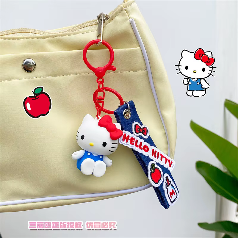 Porte-clés authentique Anime Sanrio Hello Kitty