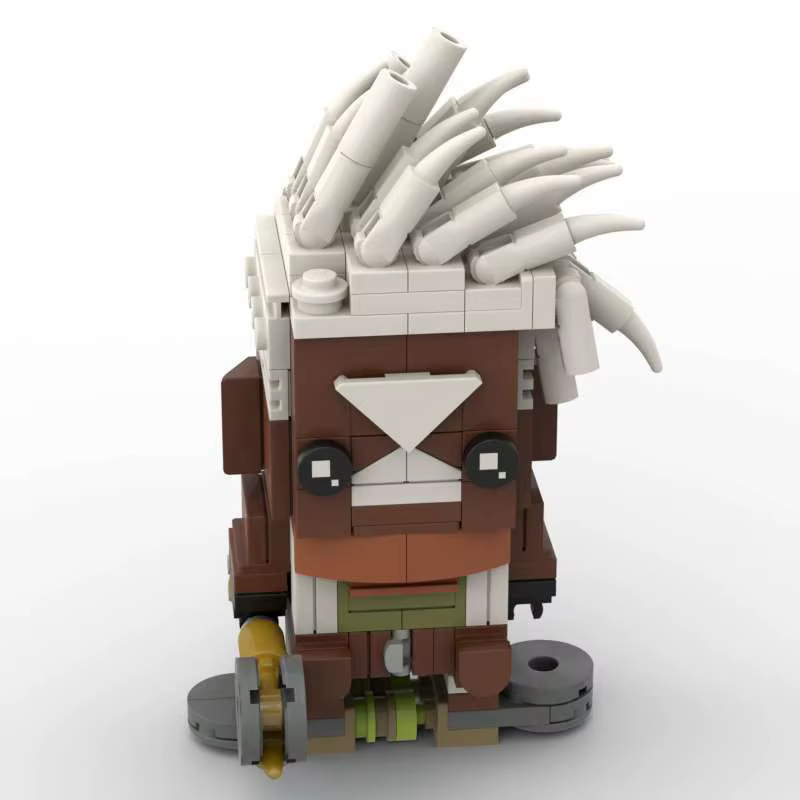 Bricklink bataille de deux villes Anime arcanes figurines briques ensembles Jayce Caitlyn Jinx Vi poupée d'action blocs de construction jouets pour enfants