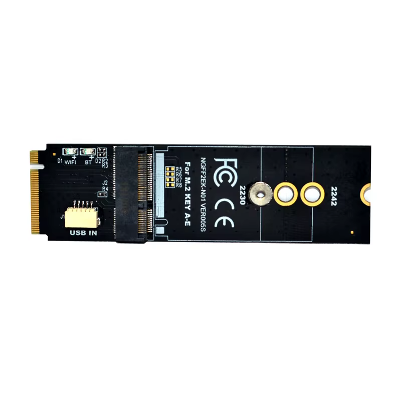 Adaptateur Wifi M.2 clé M.2 M vers emplacement clé A + E carte réseau